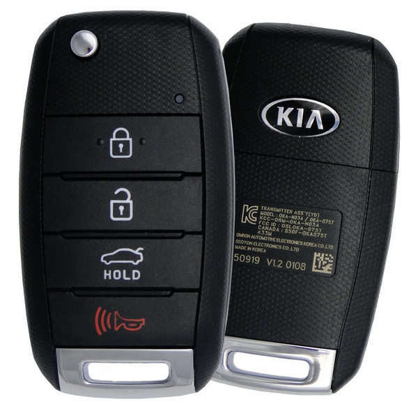 LLave con control Flip Kia Forte NP: 95430-A7200