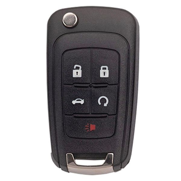 LLave Con Control Chevrolet 5 Botones 315MHZ FCC:OHT01060512