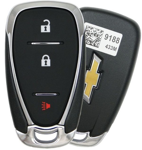 [AK-09-204] Llave con control De Proximidad Chevrolet 2 Botones + Panic