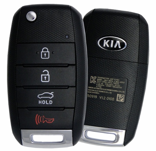 [AK-09-315] LLave con control Flip Kia Forte NP: 95430-A7200