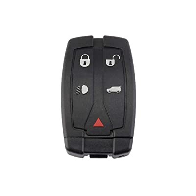[AK-09-213] Llave Con Control Land Rover Freelander 4 Botones + Panic