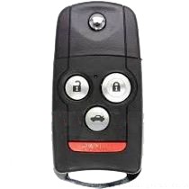 [AK-09-02] Llave Con Ctrl Acura 3 Botones + Panic