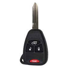[AK-09-38] Llave Con Ctrl Chrysler-Dodge-Jeep 3 bot. + panic 27aa