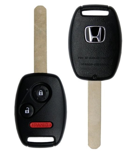 [AK-09-61] Llave con control Honda 2 Bot + Panic