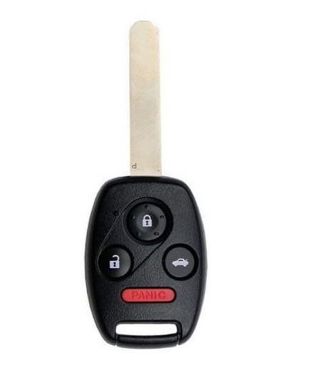 [AK-09-129] Llave con control Honda 3 Botones + Panic
