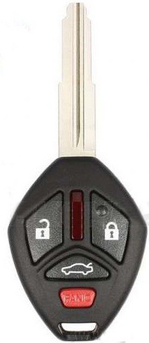 [AK-09-71] Llave con control Mits 3 Botones + Panic