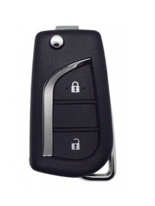[AK-09-163] Llave con control Toyota 2 Botones Ba2Th