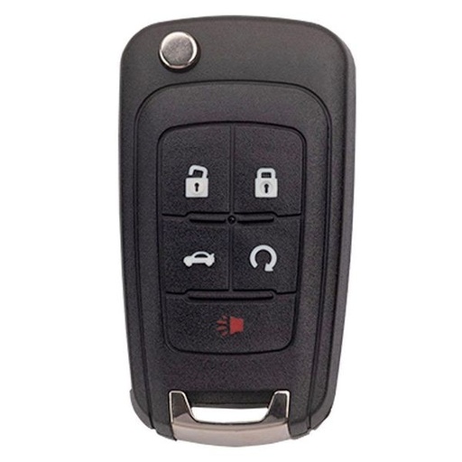 [AK-09-208] LLave Con Control Chevrolet 5 Botones 315MHZ FCC:OHT01060512